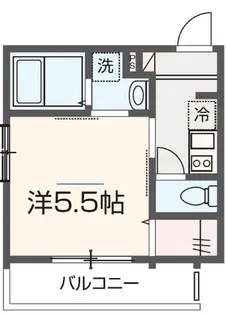 MELDIA東千葉III【1階】の間取り