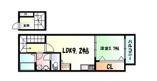 ラフィーノあすと長町【3階】の間取り