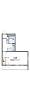 レオパレス三国ヶ丘弐番館【2階】の間取り