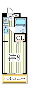 カーサディ北柏【4階】の間取り