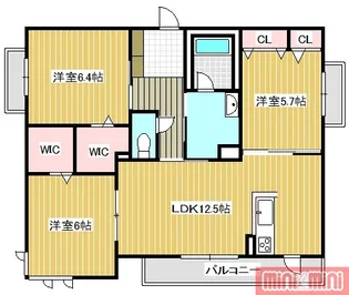 ShaMaison飛鳥(シャーメゾンアスカ)【3階】の間取り