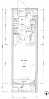 AXAS南蒲田アジールコート【3階】の間取り