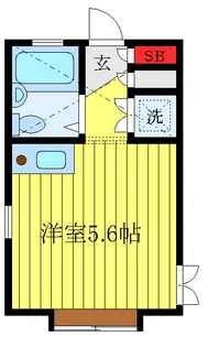 赤羽ツゥーツゥー【2階】の間取り