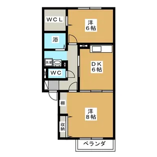 ジョイ リバー【2階】の間取り
