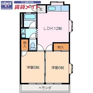 COMSTAGE【3階】の間取り