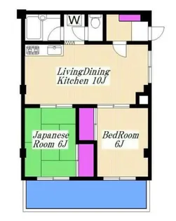 ラテール新百合ヶ丘【2階】の間取り