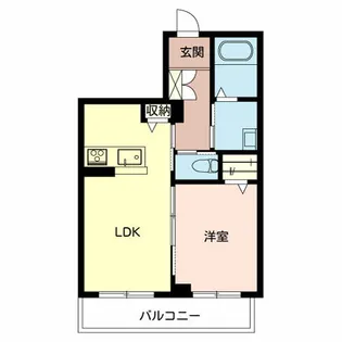 アラヤガーデン【2階】の間取り