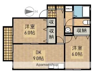 グランソル【2階】の間取り