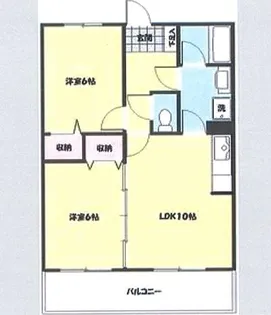 エクセル赤塚【1階】の間取り