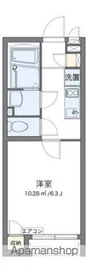 クレイノセラヴィー【1階】の間取り