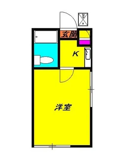 ルミエール星野【2階】の間取り