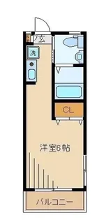 ストーリオ高円寺II【1階】の間取り