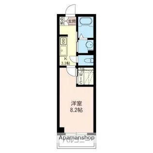 ルピナス【3階】の間取り