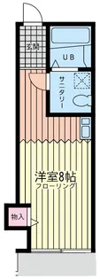 アークレア相模原【1階】の間取り