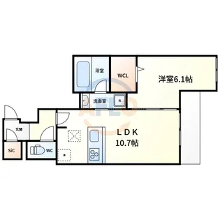 WEALTH JOTOII【1階】の間取り