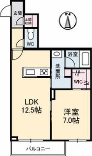 メゾンフェリシア【3階】の間取り