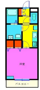 ハッピーウエイト参番館【1階】の間取り