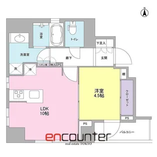 LUCULIA COURT【3階】の間取り