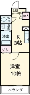シーダーフィールド【1階】の間取り