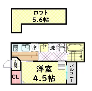 Secretariat【2階】の間取り