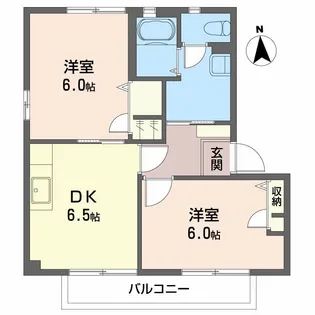 ヴィラージュマルイ C棟【1階】の間取り