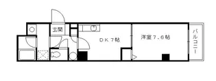 アーバンカワキ【4階】の間取り