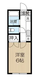 キャトルセゾンII【2階】の間取り