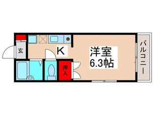 第二コ―ポ上岡【2階】の間取り