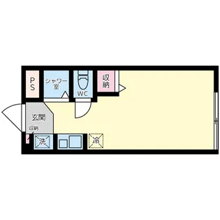シティアビタ溝の口C棟【2階】の間取り