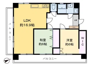 グリーンヒル吉村【5階】の間取り