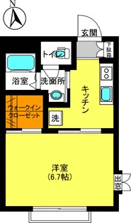 ベルメゾンU【1階】の間取り