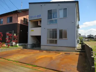 フラッツ住吉【1階】の外観