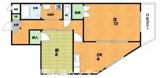 フォンテーヌN【4階】の間取り