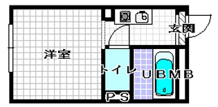 アーネスト羽田【2階】の間取り