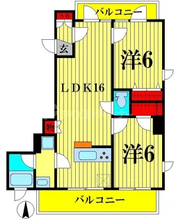 TH One【3階】の間取り