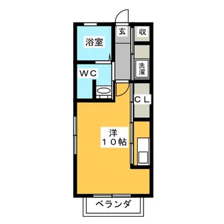 フロームS【1階】の間取り