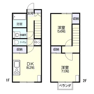 エスポワールKの間取り