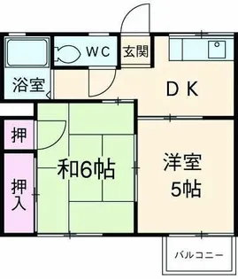 ヴィーナス【2階】の間取り