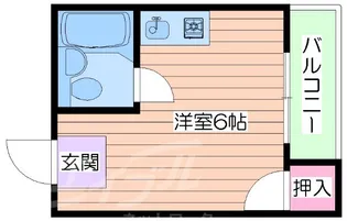 清和ハイツ【2階】の間取り