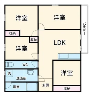 イズヤハイツ【2階】の間取り