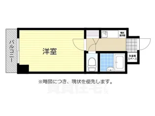 パンルネックスクリスタル大濠公園【5階】の間取り