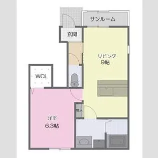 LOTUS新居【1階】の間取り