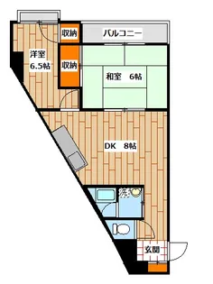 神奈川県横浜市保土ヶ谷区仏向西【マンション】の間取り