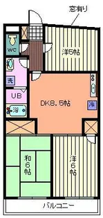 埼玉県さいたま市桜区西堀1【マンション】の間取り