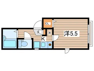 ディアコ-ト大倉山II【1階】の間取り