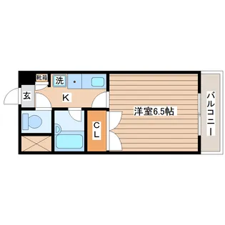 グレイスハイツ長町【3階】の間取り