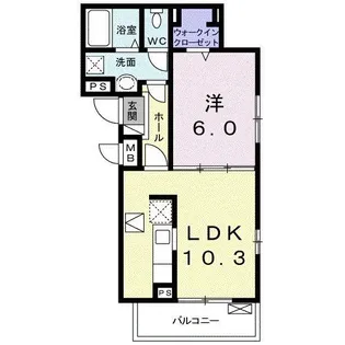 愛知県春日井市中新町1【アパート】の間取り