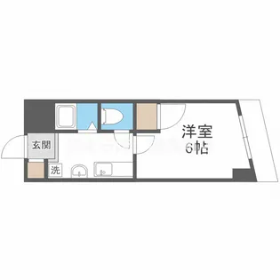 大阪府大阪市福島区玉川4【マンション】の間取り