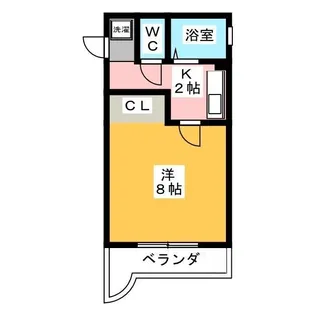 ドエルKMII【2階】の間取り