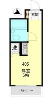ミリオンコート多摩川【4階】の間取り